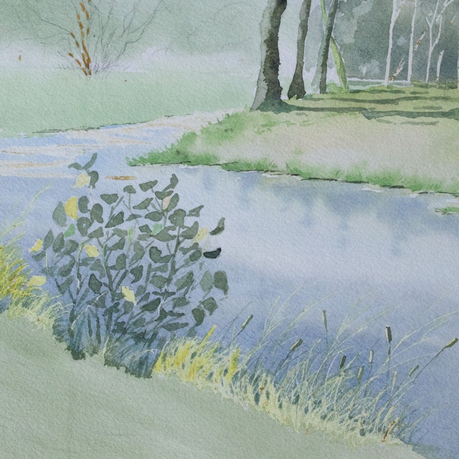 Art Galerie elsie green | Watercolor Landscape No. 3