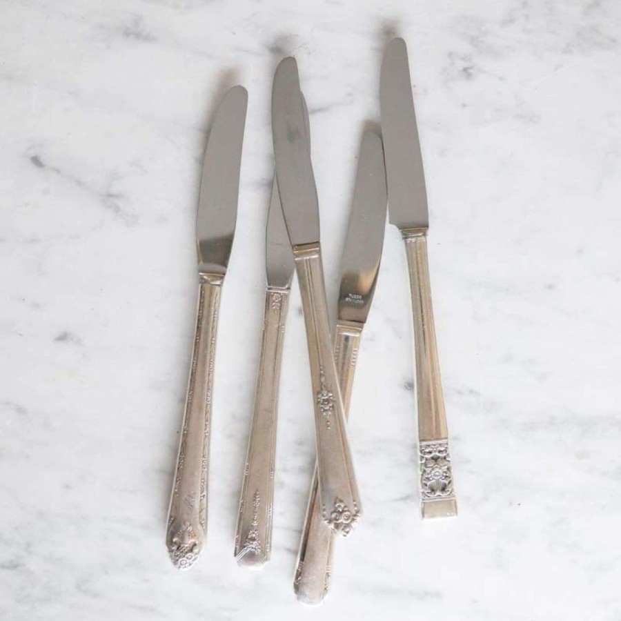 The French Kitchen Elsie Green | Not Your Grandma'S Vintage Grille Knives Set Of 8