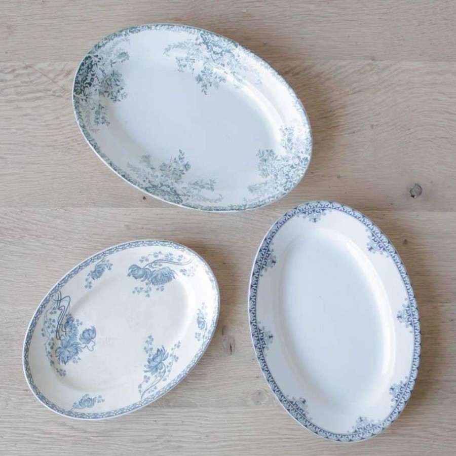 The French Kitchen Elsie Green | Transferware Oval Platter