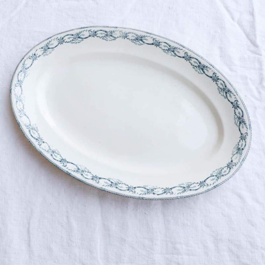 The French Kitchen Elsie Green | Transferware Oval Platter