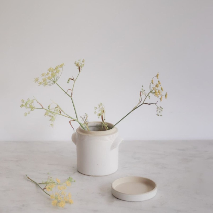 The French Kitchen Elsie Green | Stoneware Crock With Lid No. 303