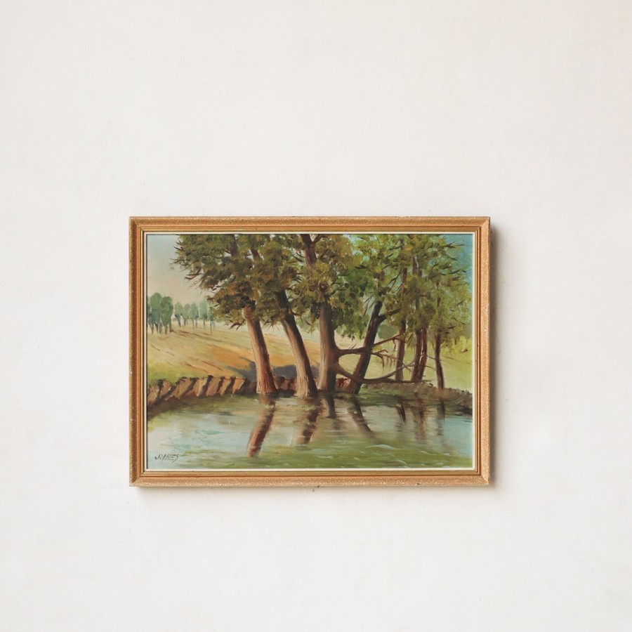 Art Galerie elsie green | Le Bois Dans L'Eau Landscape Oil Painting