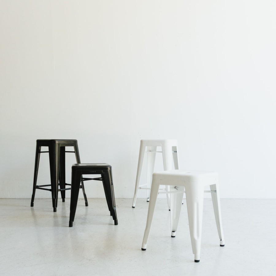 Furniture elsie green | Tolix Marais Stool White