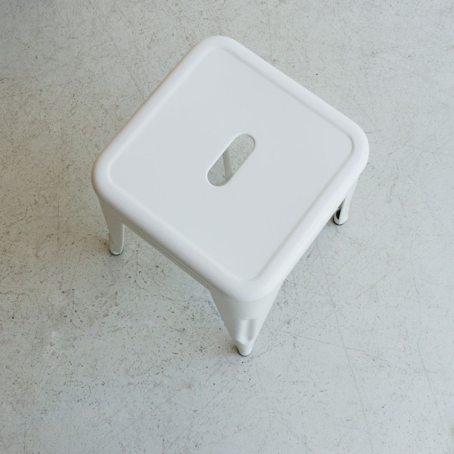 Furniture elsie green | Tolix Marais Stool White