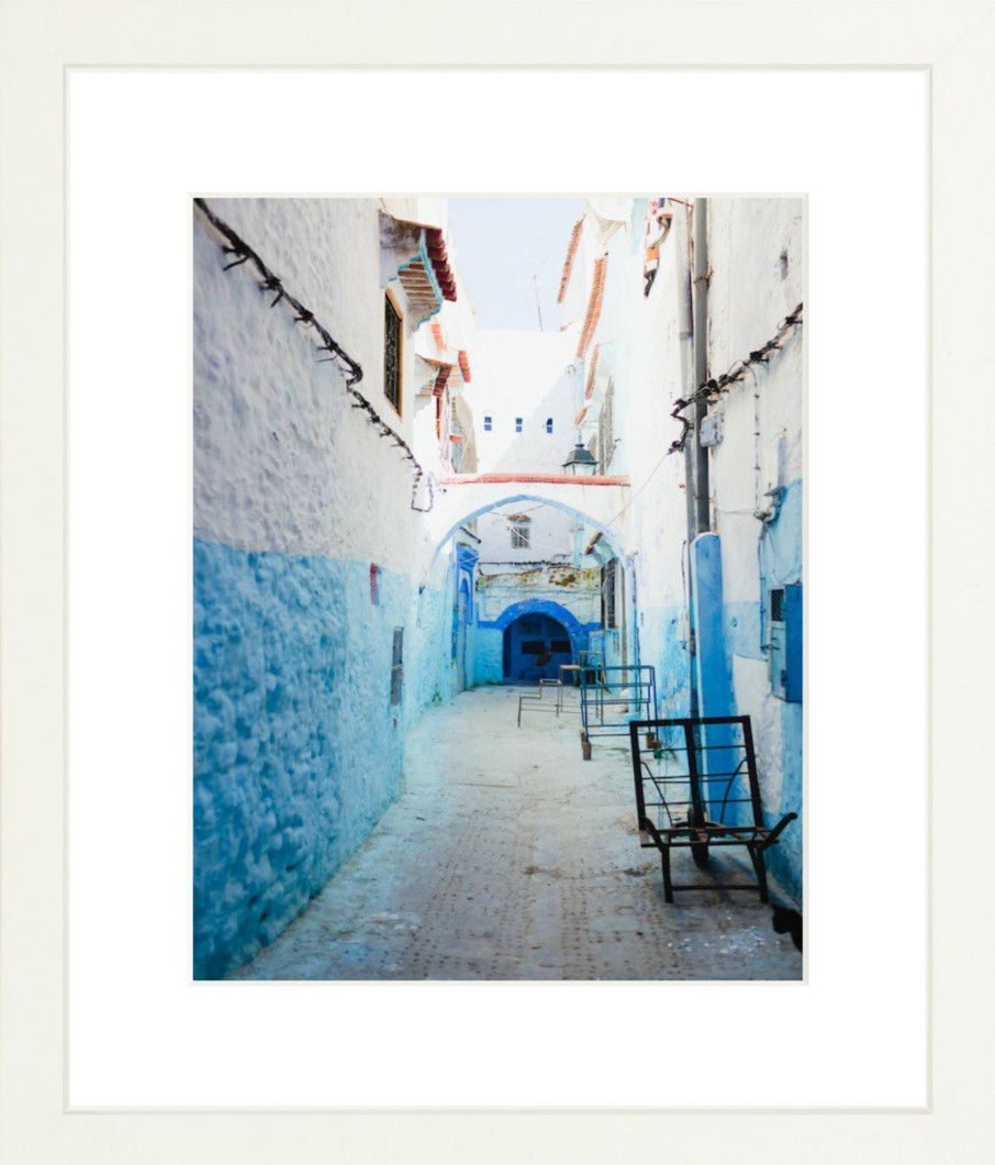 Art Galerie elsie green | A Chefchaouen Alleyway Printed Photograph