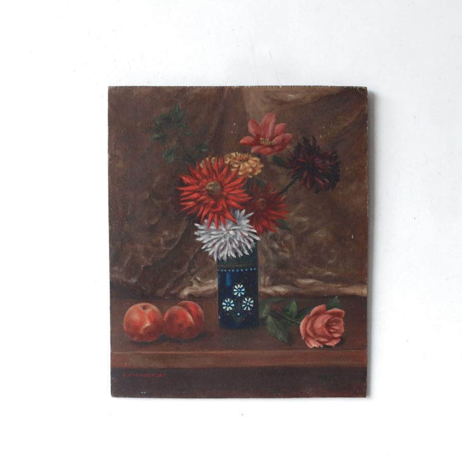 Art Galerie elsie green | Le Bouquet Savoyard Floral Oil Painting