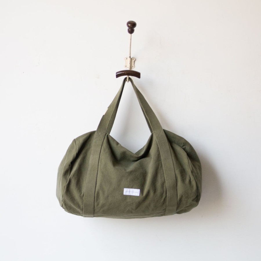 Textiles elsie green | Organic Cotton Bowling Bag Caper Green