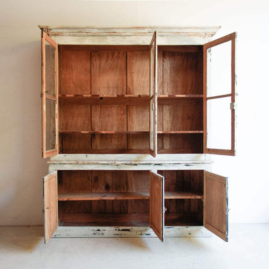 Furniture elsie green | Distressed Pharmacist Cabinet