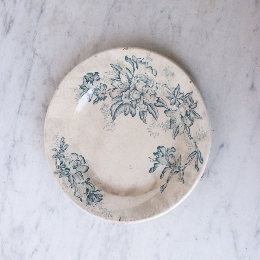 The French Kitchen elsie green | Antique Matched Transferware Plate Set Of 4