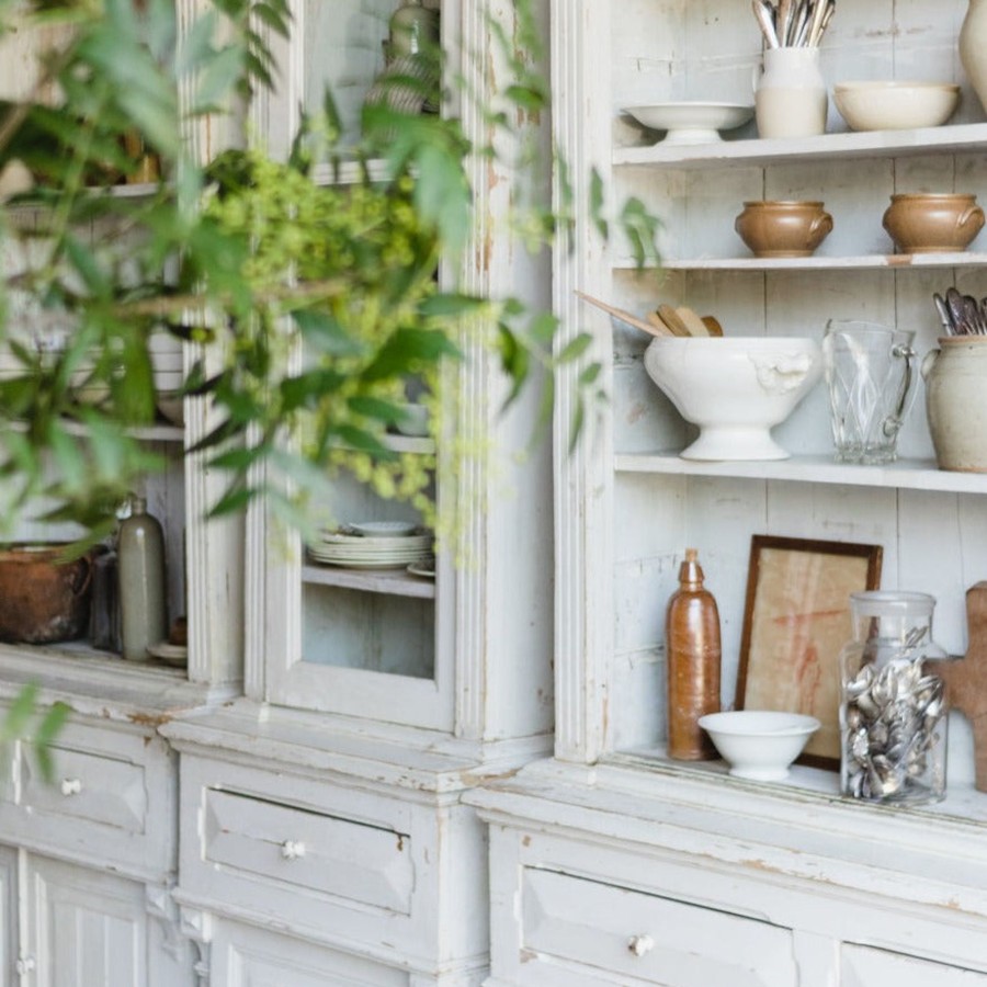 Furniture elsie green | Antique Avignon Pharmacy Cabinet