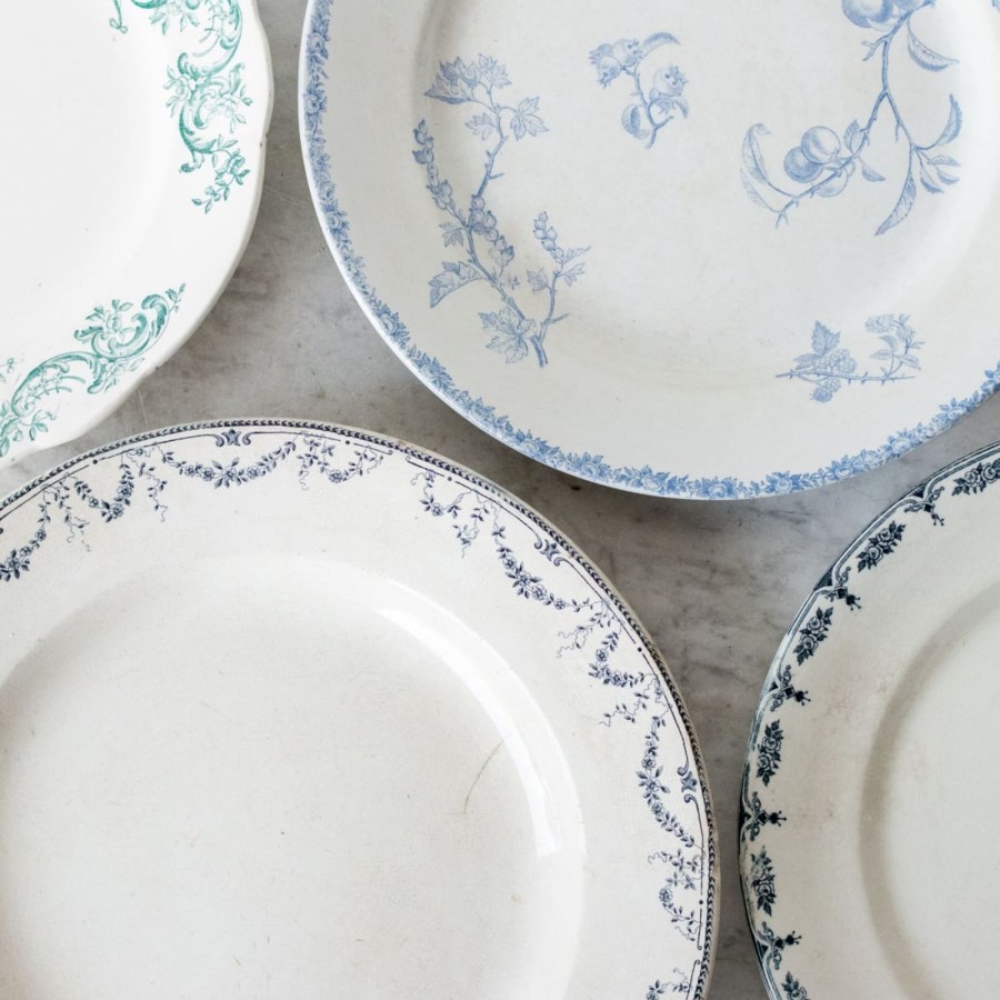 The French Kitchen Elsie Green | Transferware Round Platter