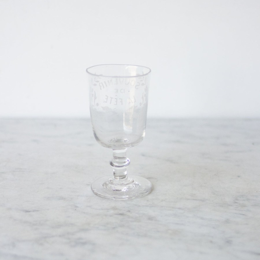 The French Kitchen Corinne X | Stemmed Souvenir Glass