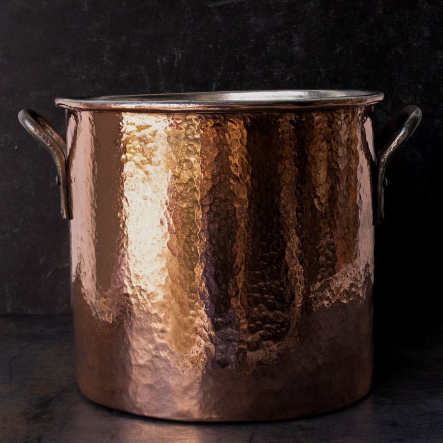 The French Kitchen elsie green | Very Large Copper Stock Pot