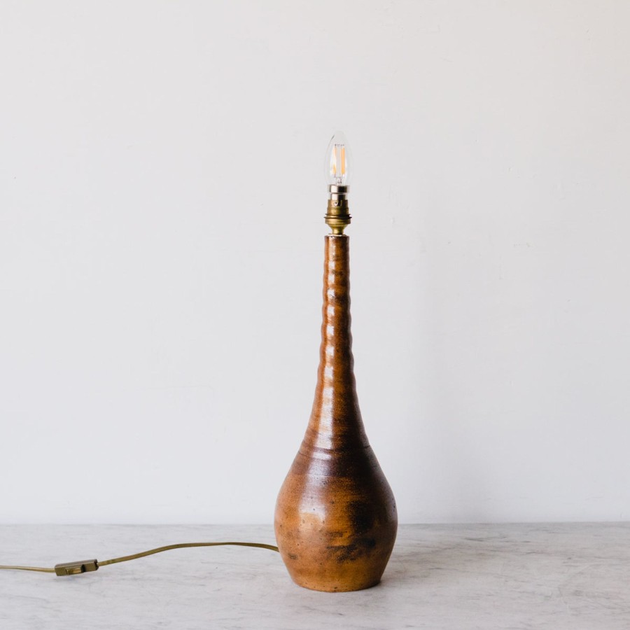 Decor elsie green | Vintage Stoneware Lamp | Pierre Malbec Collection