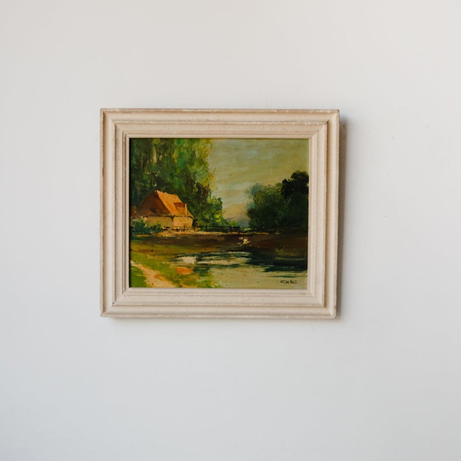 Art Galerie elsie green | Landscape With Farmhouse Oil Painting