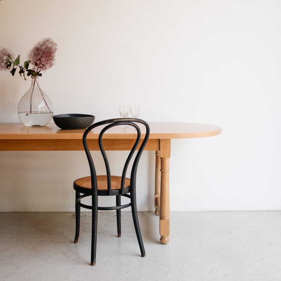 Furniture Custom Furniture | Oak Oval Farm Table