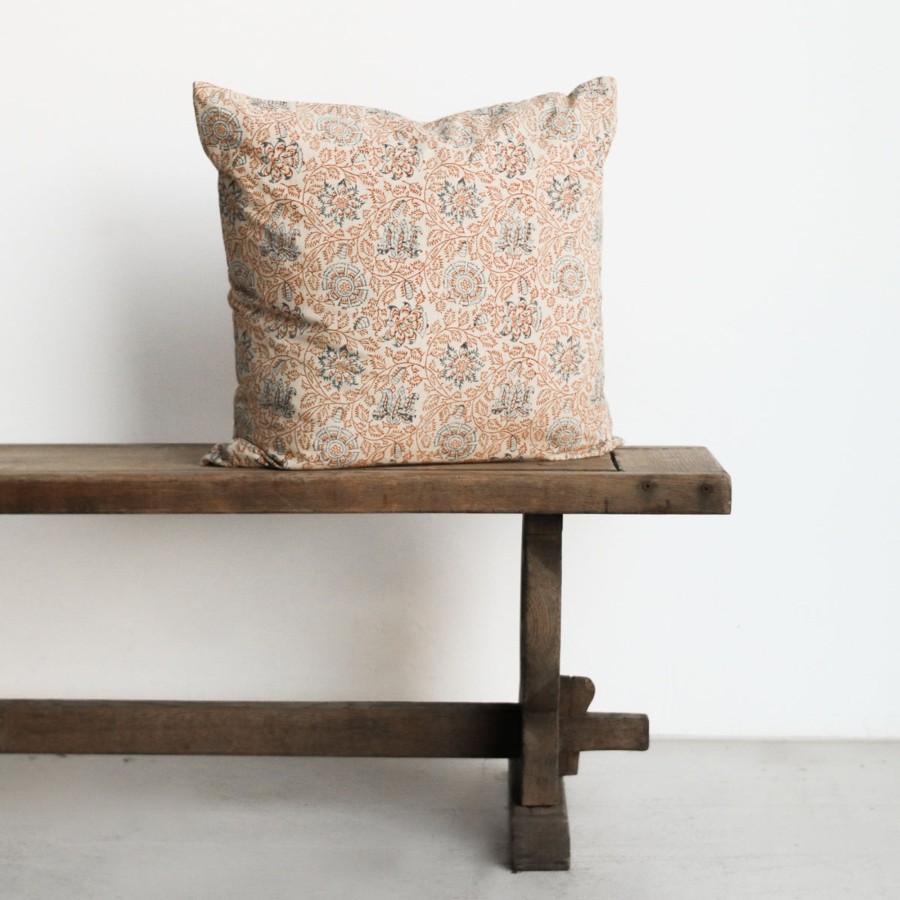 Textiles Elsie Green | Block Print Pillow Cover | Valerie