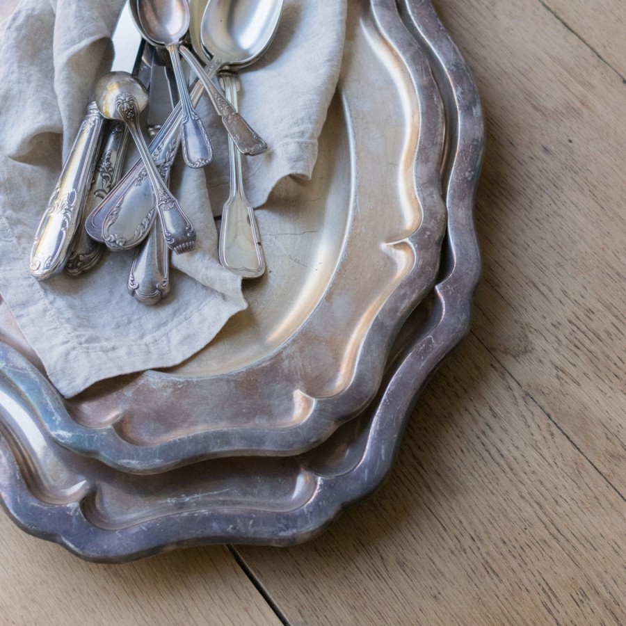 The French Kitchen elsie green | Queen Anne Oval Silver Platter