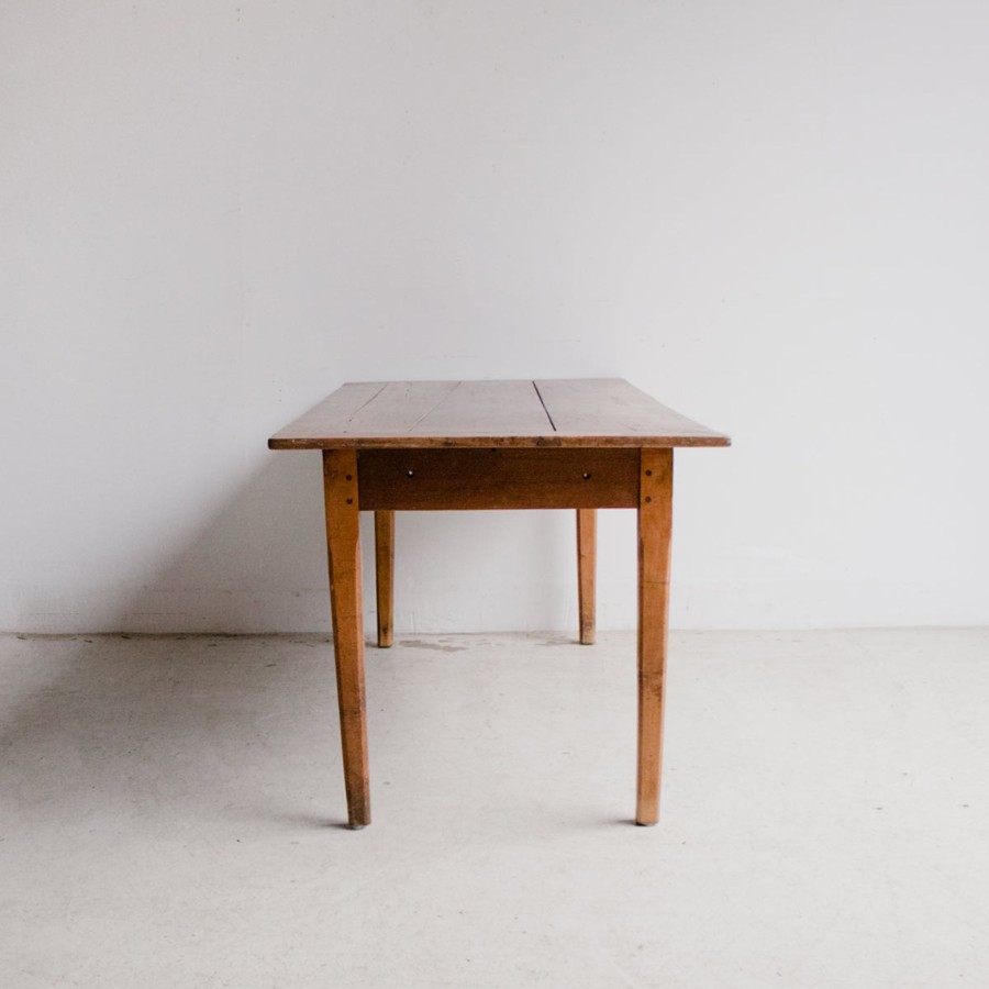 Furniture elsie green | Petite Walnut Farm Table