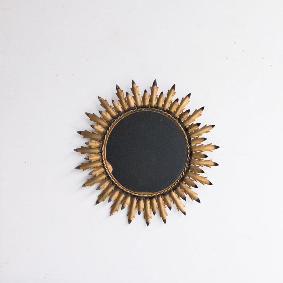 Textiles elsie green | Metal Sunburst Mirror