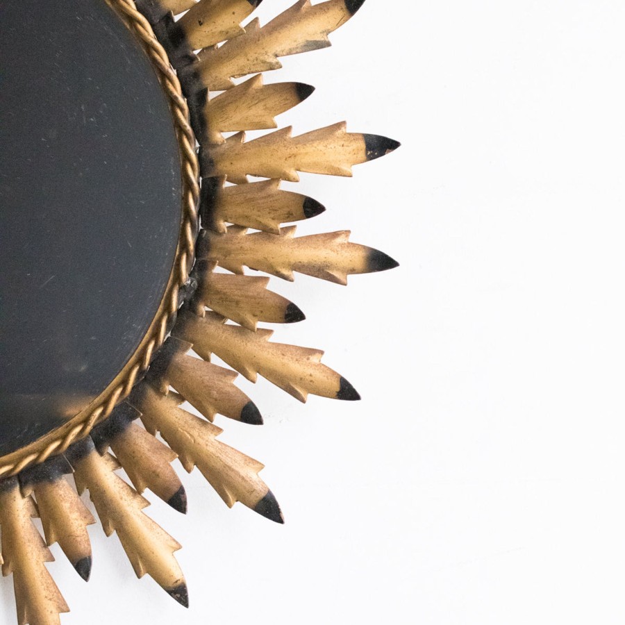 Textiles elsie green | Metal Sunburst Mirror