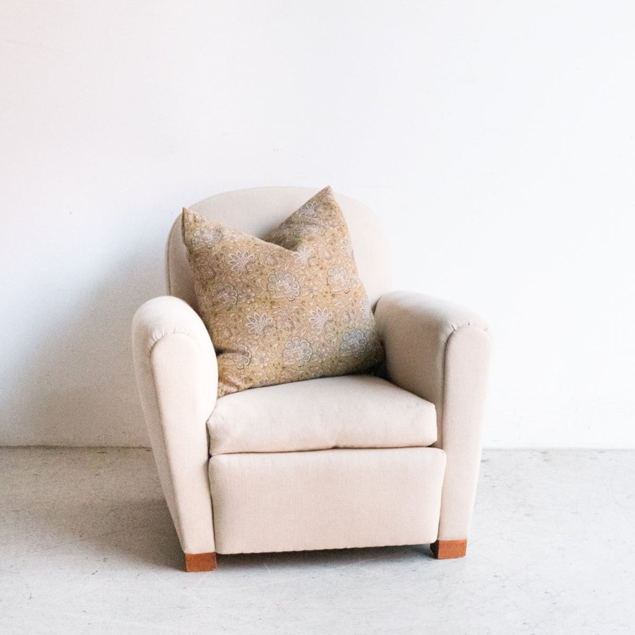 Furniture elsie green | Vintage Linen Arm Chair